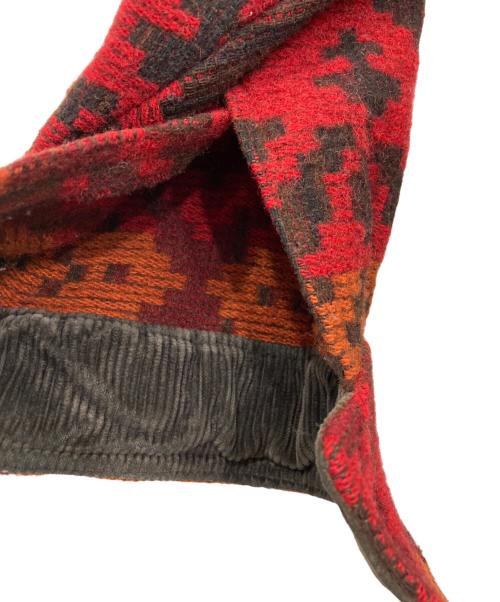 WOOLRICH（ウールリッチ）WOOLRICH (ウールリッチ) ネイティブ柄ジャケット レッド サイズ:Mの古着・服飾アイテム