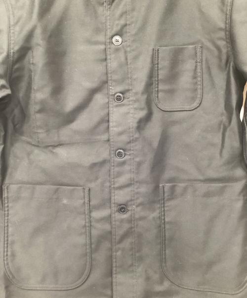 le travailleur gallice（ル・トラヴァイユール・ガリス）LE TRAVAILLEUR GALLICE (ル・トラヴァイユール・ガリス) コットンモールスキンジャケット ブラック サイズ:3の古着・服飾アイテム