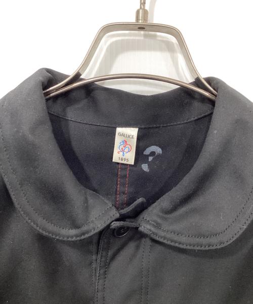 le travailleur gallice（ル・トラヴァイユール・ガリス）LE TRAVAILLEUR GALLICE (ル・トラヴァイユール・ガリス) コットンモールスキンジャケット ブラック サイズ:3の古着・服飾アイテム