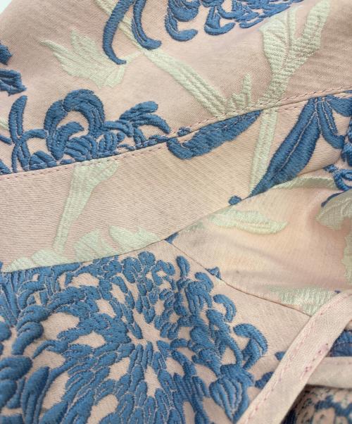 P.A.R.O.S.H（パロシュ）P.A.R.O.S.H (パロシュ) フローラルコート ピンク サイズ:Sの古着・服飾アイテム