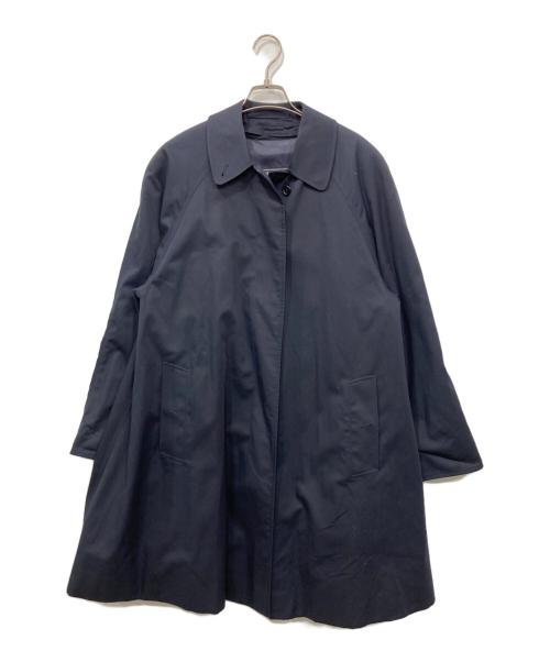 Burberry's（バーバリー）Burberry's (バーバリーズ) ノヴァチェックライナー付ステンカラーコート ネイビー サイズ:記載なしの古着・服飾アイテム