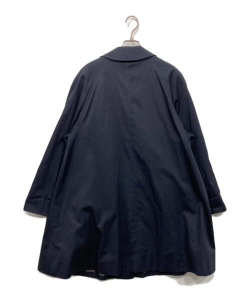 Burberry's（バーバリー）Burberry's (バーバリーズ) ノヴァチェックライナー付ステンカラーコート ネイビー サイズ:記載なしの古着・服飾アイテム
