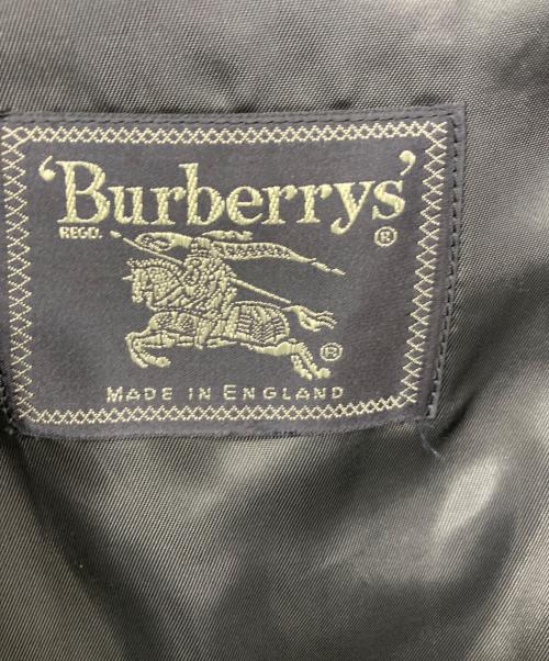Burberry's（バーバリー）Burberry's (バーバリーズ) ノヴァチェックライナー付ステンカラーコート ネイビー サイズ:記載なしの古着・服飾アイテム