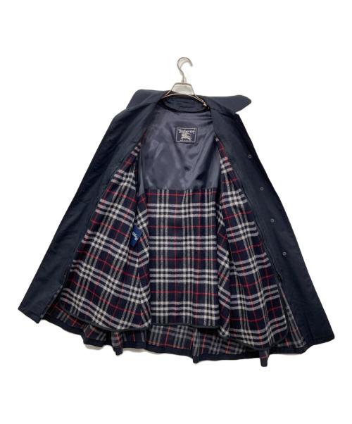 Burberry's（バーバリー）Burberry's (バーバリーズ) ノヴァチェックライナー付ステンカラーコート ネイビー サイズ:記載なしの古着・服飾アイテム