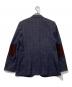 LAUREN RALPH LAUREN (ローレンラルフローレン) エルボーパッチ チェックテーラードジャケット ネイビー サイズ:不明：8000円