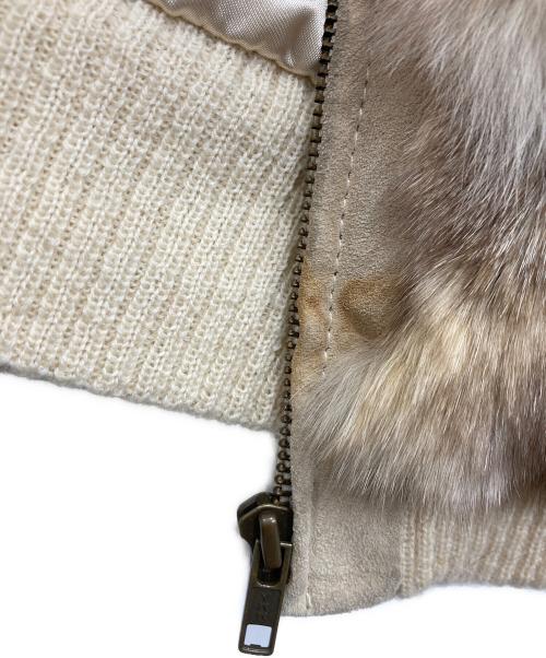 GRACE CONTINENTAL（（グレースコンチネンタル）GRACE CONTINENTAL (（グレースコンチネンタル) フォックスファーベスト ブラウン サイズ:36の古着・服飾アイテム