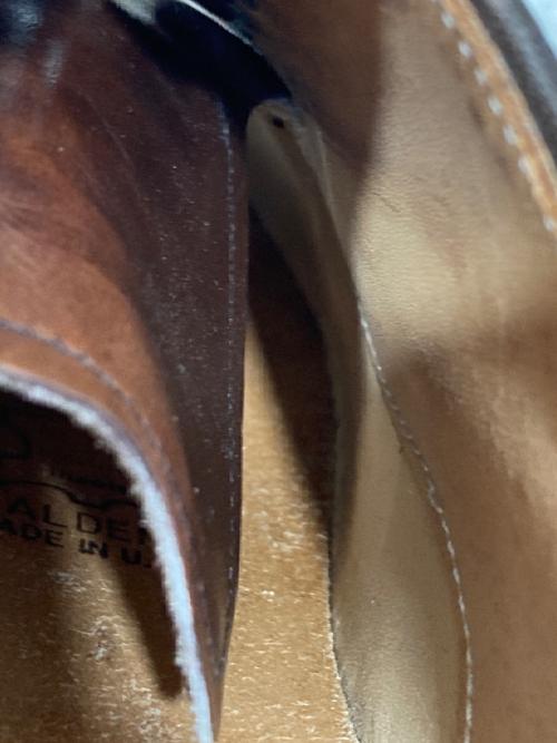 Alden（オールデン）Alden (オールデン) Vチップシューズ ブラウン サイズ:7Dの古着・服飾アイテム