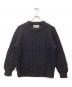 INVERALLAN（インバーアラン）の古着「フィッシャーマンニット」｜ブラック