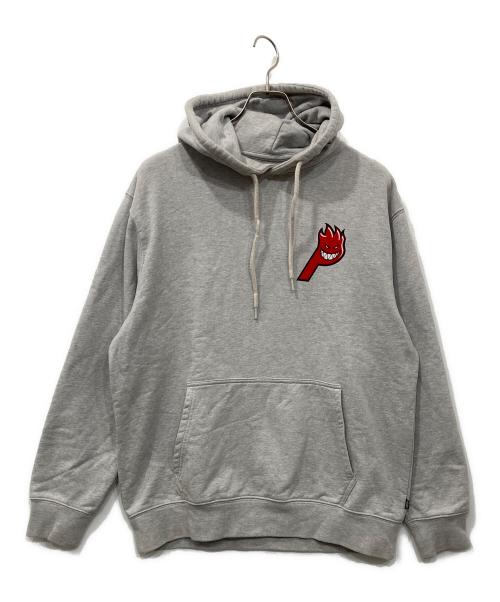 PALACE（パレス）PALACE (パレス) SPITFIRE (スピットファイア) LIVE TO BUN HOOD/ライブ　トゥー　バン　フード グレー サイズ:Lの古着・服飾アイテム