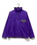 Patagoniaパタゴニア）の古着「シンチラスナップT/フリースプルオーバー」｜パープル
