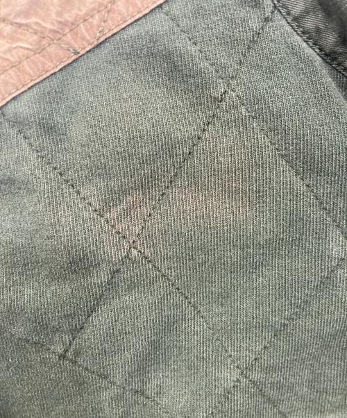 POLO RALPH LAUREN（ポロ・ラルフローレン）POLO RALPH LAUREN (ポロ・ラルフローレン) モーターサイクル ラガーシャツ グリーン サイズ:XLの古着・服飾アイテム