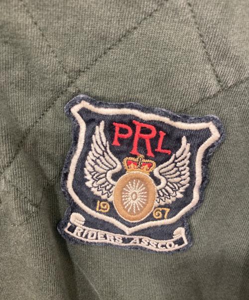 POLO RALPH LAUREN（ポロ・ラルフローレン）POLO RALPH LAUREN (ポロ・ラルフローレン) モーターサイクル ラガーシャツ グリーン サイズ:XLの古着・服飾アイテム