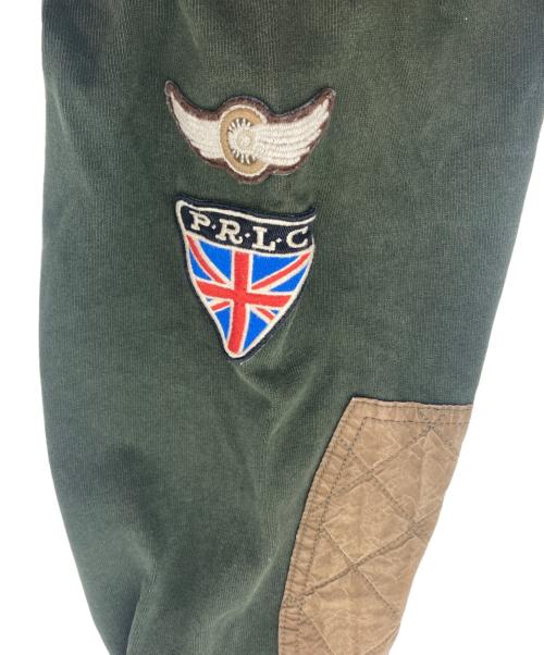 POLO RALPH LAUREN（ポロ・ラルフローレン）POLO RALPH LAUREN (ポロ・ラルフローレン) モーターサイクル ラガーシャツ グリーン サイズ:XLの古着・服飾アイテム