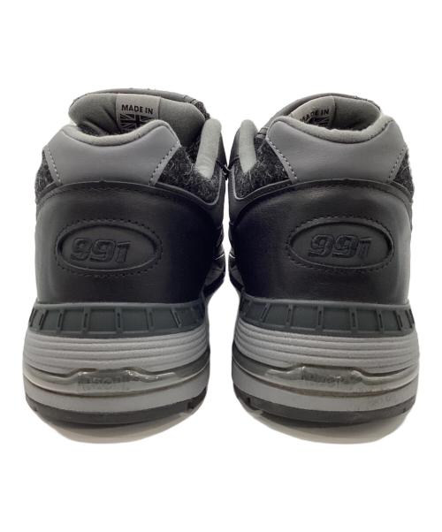 NEW BALANCE（ニューバランス）NEW BALANCE (ニューバランス) M991DJ ブラック×グレー サイズ:UK10/USA10.5　EUR44.5の古着・服飾アイテム