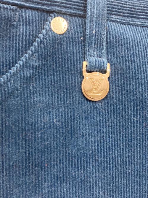 LOUIS VUITTON（ルイ ヴィトン）LOUIS VUITTON (ルイ ヴィトン) コーデュロイパンツ ブルー サイズ:38の古着・服飾アイテム