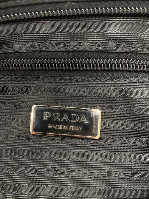 PRADA（プラダ）PRADA (プラダ) ナイロントートバッグ ブラックの古着・服飾アイテム