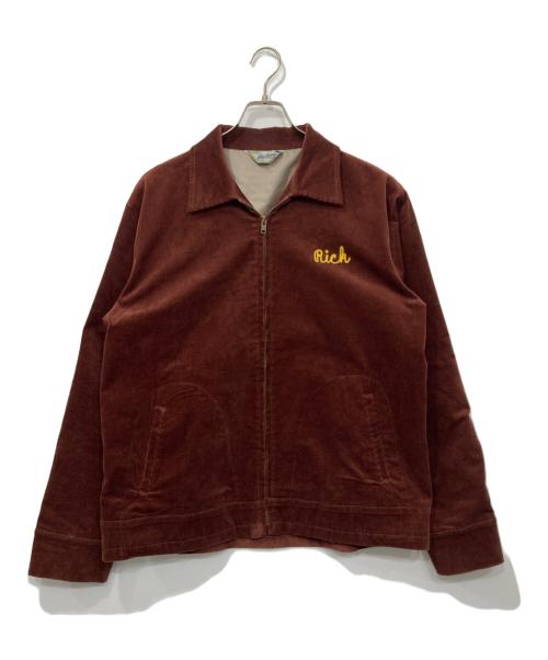 BACKERS（バッカーズ）Backers (バッカーズ) インディアン コーデュロイジャケット レッド サイズ:Lの古着・服飾アイテム