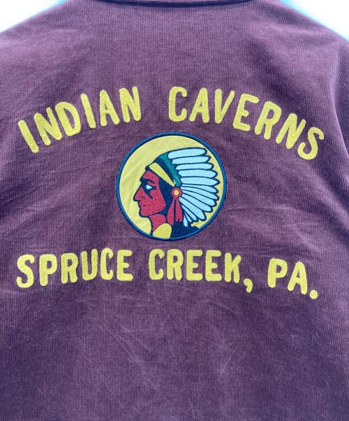 BACKERS（バッカーズ）Backers (バッカーズ) インディアン コーデュロイジャケット レッド サイズ:Lの古着・服飾アイテム