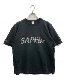 SAPEur×浜田雅功（サプール×ハマダマサトシ）の古着「MASATOSHI HAMADA Tシャツ」｜ブラック
