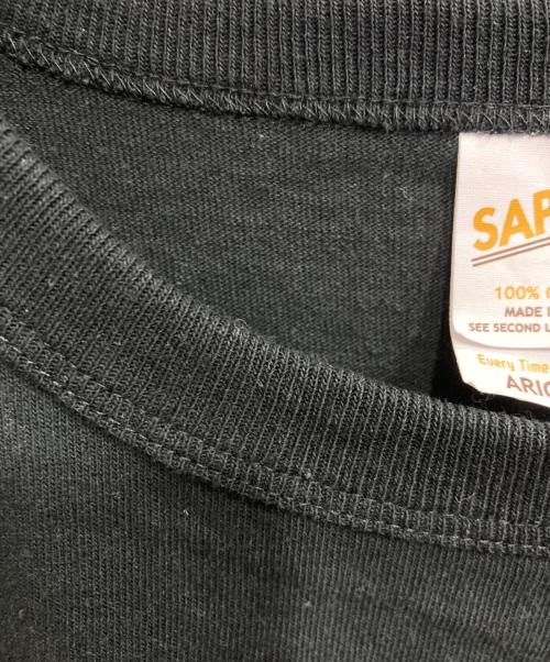 SAPEur（サプール）SAPEur (サプール) 浜田雅功 (ハマダマサトシ) MASATOSHI HAMADA Tシャツ ブラック サイズ:XLの古着・服飾アイテム