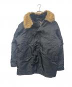 ALPHAアルファ）の古着「N-3B ジャケット/フライトジャケット」｜ブラック