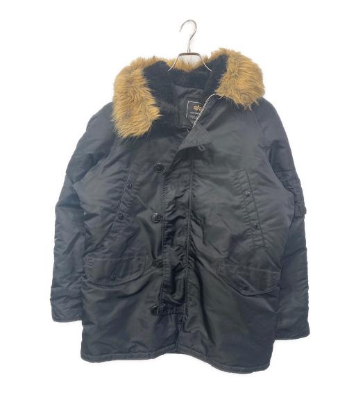 ALPHA（アルファ）ALPHA (アルファ) N-3B ジャケット/フライトジャケット ブラック サイズ:Lの古着・服飾アイテム