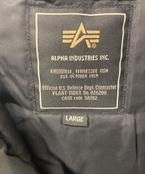 ALPHA（アルファ）ALPHA (アルファ) N-3B ジャケット/フライトジャケット ブラック サイズ:Lの古着・服飾アイテム