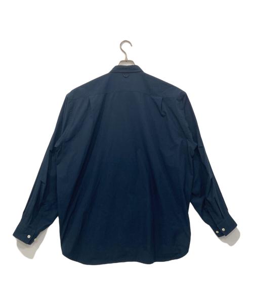 DAIWA PIER39（ダイワ ピア39）DAIWA PIER39 (ダイワ ピア39) TECH REGULAR COLLAR SHIRTS/テックレギュラーカラーシャツ ネイビー サイズ:Lの古着・服飾アイテム