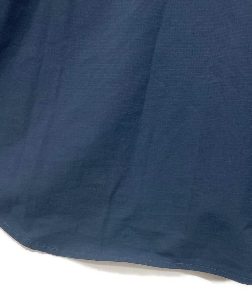 DAIWA PIER39（ダイワ ピア39）DAIWA PIER39 (ダイワ ピア39) TECH BAND COLLAR SHIRT/テックバンドカラーシャツ ネイビー サイズ:Lの古着・服飾アイテム