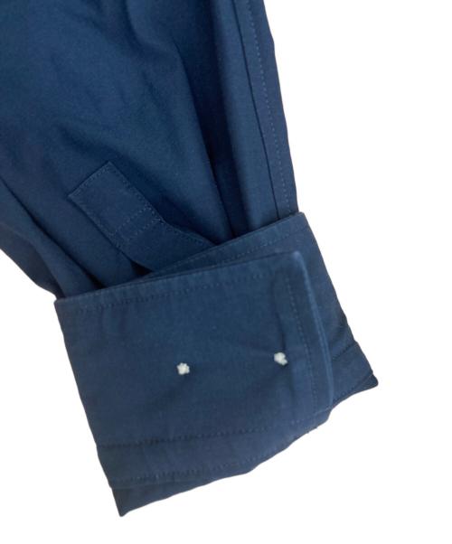 DAIWA PIER39（ダイワ ピア39）DAIWA PIER39 (ダイワ ピア39) TECH BAND COLLAR SHIRT/テックバンドカラーシャツ ネイビー サイズ:Lの古着・服飾アイテム