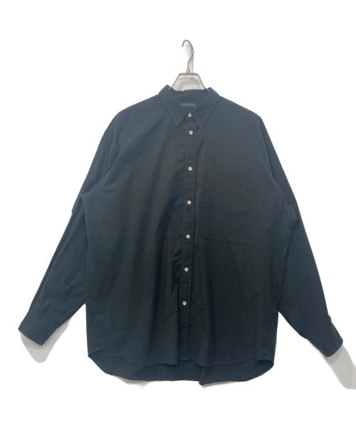 DAIWA PIER39（ダイワ ピア39）DAIWA PIER39 (ダイワ ピア39) TECH REGULAR COLLAR SHIRTS/テックレギュラーカラーシャツ ブラック サイズ:Ｌの古着・服飾アイテム