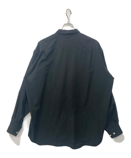 DAIWA PIER39（ダイワ ピア39）DAIWA PIER39 (ダイワ ピア39) TECH REGULAR COLLAR SHIRTS/テックレギュラーカラーシャツ ブラック サイズ:Ｌの古着・服飾アイテム