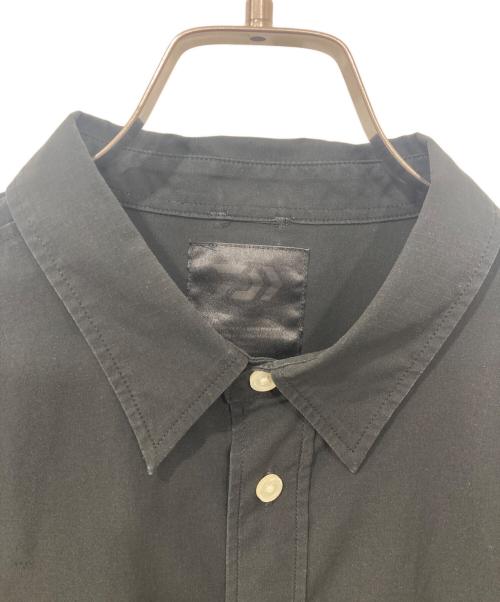 DAIWA PIER39（ダイワ ピア39）DAIWA PIER39 (ダイワ ピア39) TECH REGULAR COLLAR SHIRTS/テックレギュラーカラーシャツ ブラック サイズ:Ｌの古着・服飾アイテム