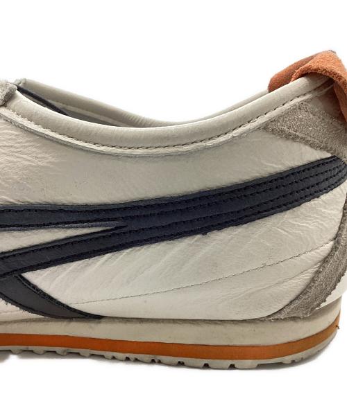 Onitsuka Tiger（オニツカタイガー）Onitsuka Tiger (オニツカタイガー) MEXICO 66 SD CREAM/メキシコ 66 SD クリーム ホワイト×ネイビー サイズ:27.5cm/US9.5/UK8.5/EUR43.5の古着・服飾アイテム