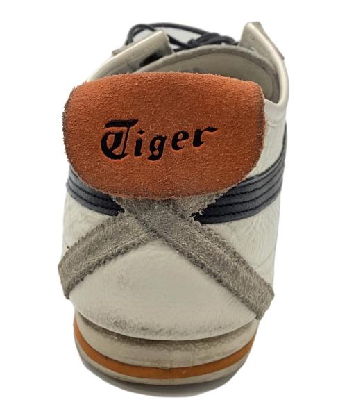 Onitsuka Tiger（オニツカタイガー）Onitsuka Tiger (オニツカタイガー) MEXICO 66 SD CREAM/メキシコ 66 SD クリーム ホワイト×ネイビー サイズ:27.5cm/US9.5/UK8.5/EUR43.5の古着・服飾アイテム