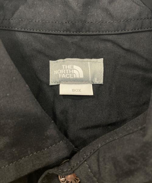 THE NORTH FACE（ザ ノース フェイス）THE NORTH FACE (ザ ノース フェイス) L/S Nuptse Shirt ロングスリーブヌプシシャツ ブラック×ブラウン サイズ:Lの古着・服飾アイテム