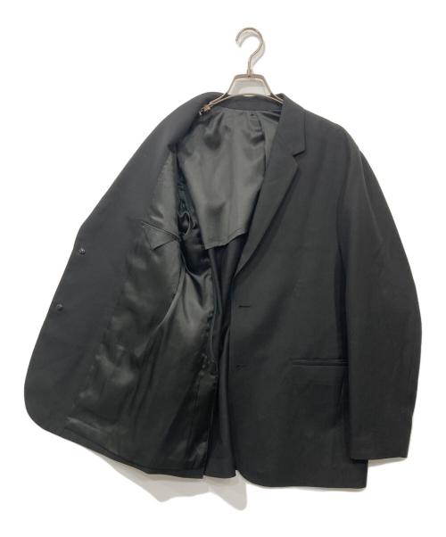 mb（エムビー）mb (エムビー) ハイエンド尾州ウールテーラードジャケット ブラック サイズ:Lの古着・服飾アイテム