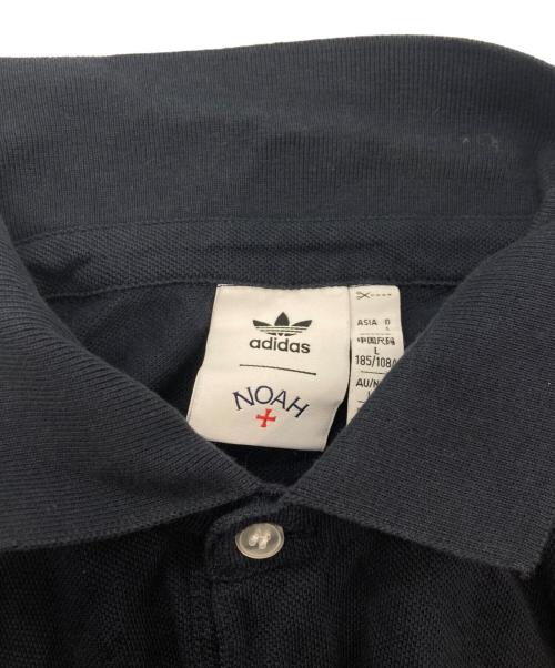 adidas（アディダス）adidas (アディダス) Noah (ノア) NOAH POLO LS/ポロシャツ ネイビー サイズ:Lの古着・服飾アイテム