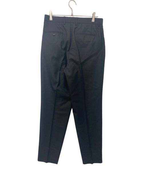 mb（エムビー）mb (エムビー) ハイエンド尾州ウールスラックス ブラック サイズ:L 未使用品の古着・服飾アイテム