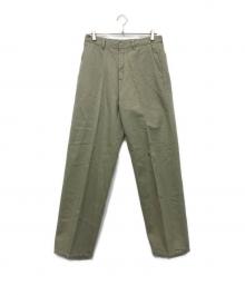 MARKAWARE（マーカウェア）の古着「CARPENTER TROUSERS HEMPxORGANIC COTTON DRILL」｜ベージュ