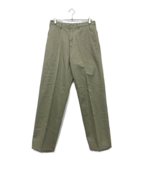 MARKAWARE（マーカウェア）MARKAWARE (マーカウェア) CARPENTER TROUSERS HEMPxORGANIC COTTON DRILL ベージュ サイズ:3の古着・服飾アイテム