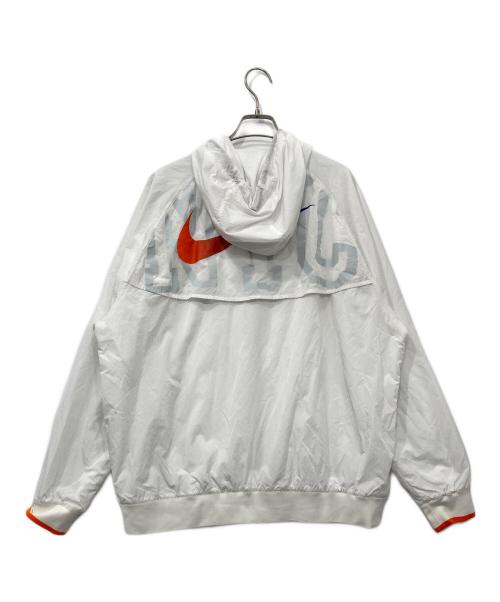 NIKE（ナイキ）NIKE (ナイキ) KITH (キス) ナイロンジャケット ホワイト サイズ:Lの古着・服飾アイテム