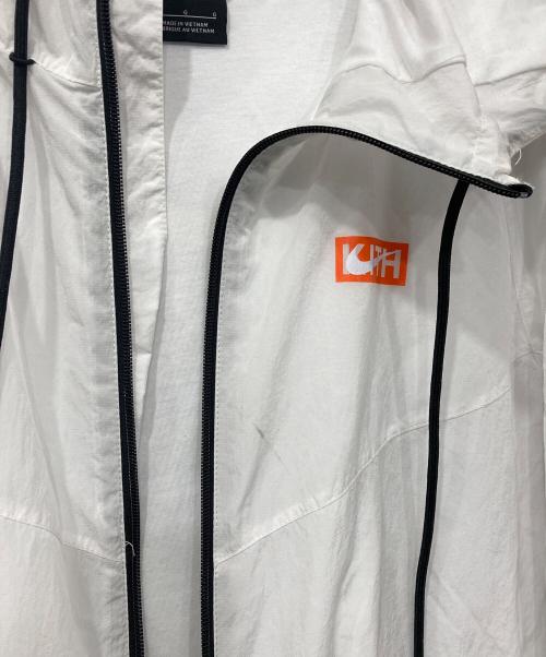 NIKE（ナイキ）NIKE (ナイキ) KITH (キス) ナイロンジャケット ホワイト サイズ:Lの古着・服飾アイテム