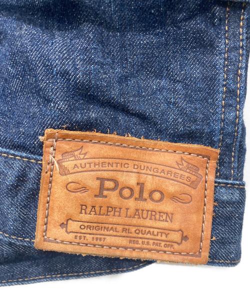POLO RALPH LAUREN（ポロ・ラルフローレン）POLO RALPH LAUREN (ポロ・ラルフローレン) デニムジャケット インディゴ サイズ:Sの古着・服飾アイテム