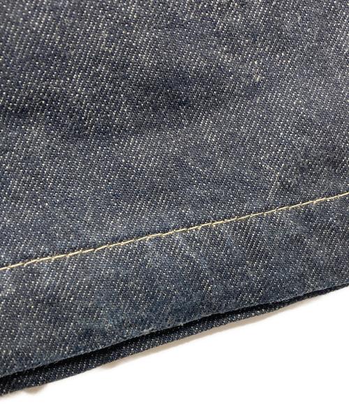 MARITHE+FRANCOIS GIRBAUD（マリテフランソワジルボー）MARITHE+FRANCOIS GIRBAUD (マリテフランソワジルボー) 変形デニムパンツ インディゴ サイズ:Ｌの古着・服飾アイテム