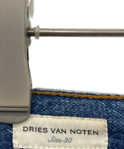 DRIES VAN NOTEN（ドリスヴァンノッテン）DRIES VAN NOTEN (ドリスヴァンノッテン) 2017-18AW　ダメージ加工デニムパンツ インディゴ サイズ:30の古着・服飾アイテム