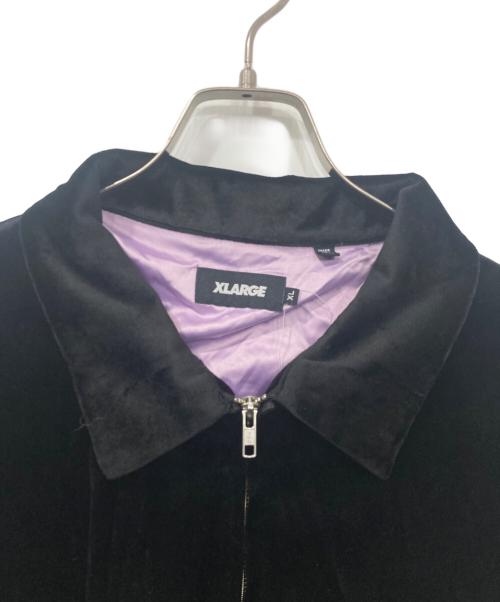 X-LARGE（エクストララージ）X-LARGE (エクストララージ) EMBROIDERY SUCCUBUS SOUVENIR JACKET/エンブロイダリー サキュバス スーベニアジャケット ブラック サイズ:XL 未使用品の古着・服飾アイテム