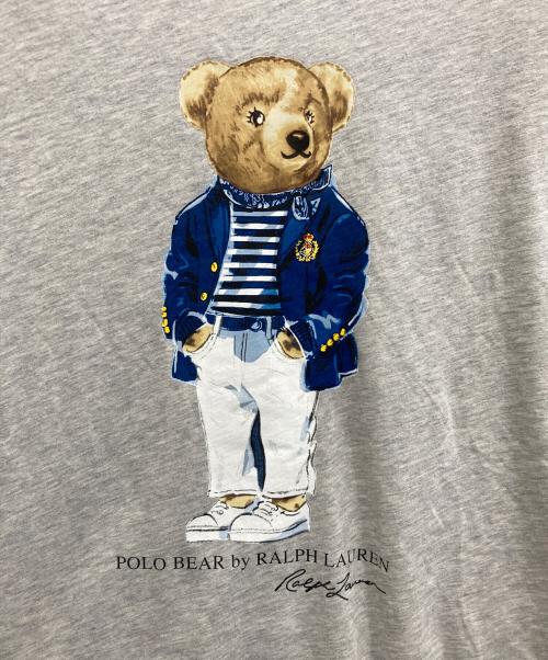 POLO RALPH LAUREN（ポロ・ラルフローレン）POLO RALPH LAUREN (ポロ・ラルフローレン) ポロベアTシャツ グレー サイズ:ＸＳ 未使用品の古着・服飾アイテム