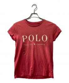 POLO RALPH LAUREN（ポロ・ラルフローレン）の古着「ロゴTシャツ」｜レッド