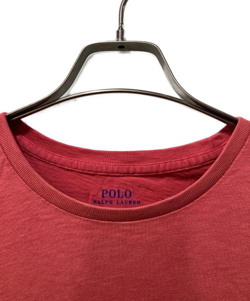POLO RALPH LAUREN（ポロ・ラルフローレン）POLO RALPH LAUREN (ポロ・ラルフローレン) ロゴTシャツ レッド サイズ:Sの古着・服飾アイテム